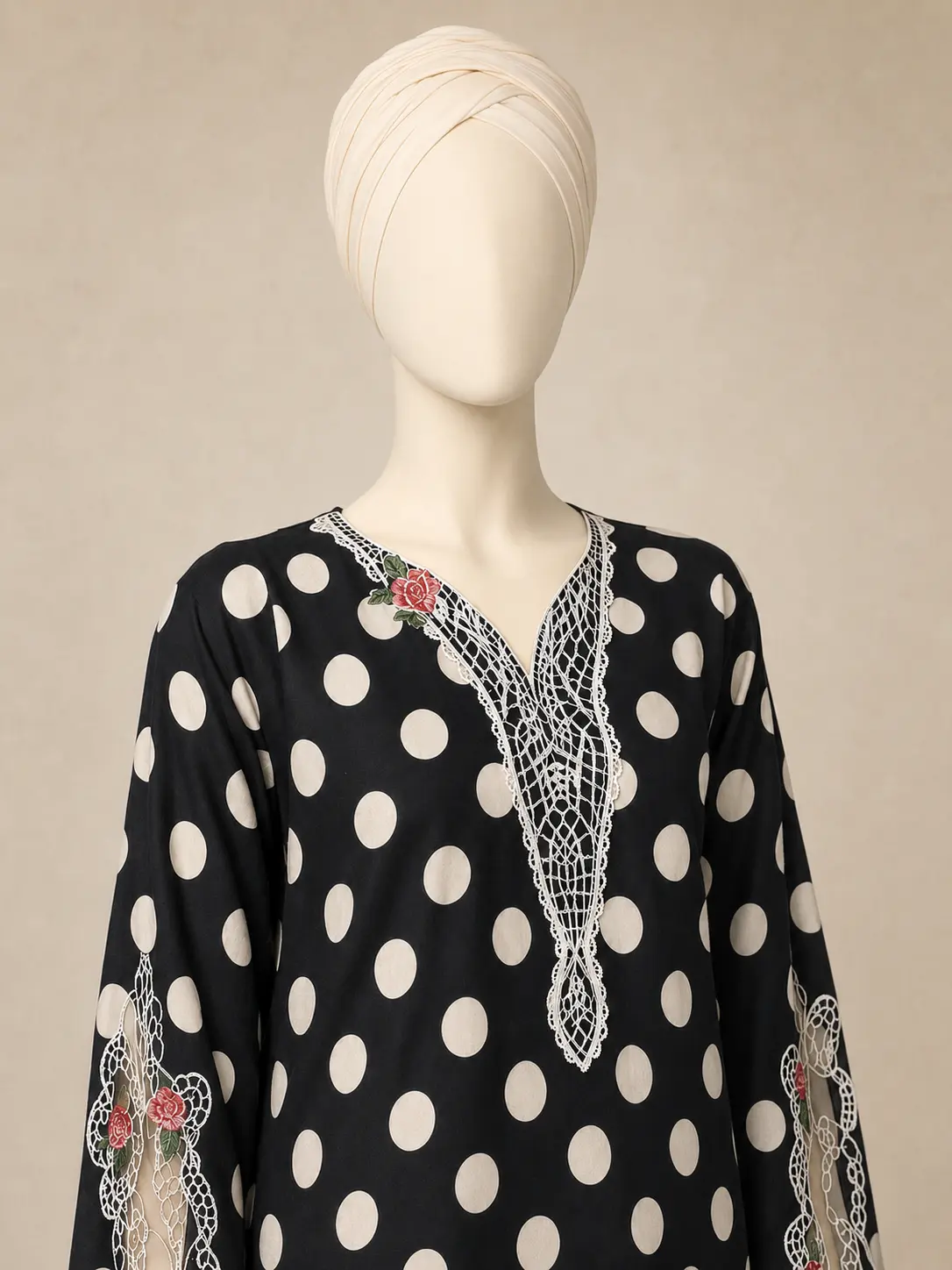 3 Piece - Embroidered COTTON SUIT Hover